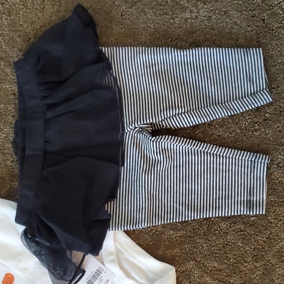 Girls Carter's Halloween SCARY CUTE Bodysuit & Tutu Pant size 3 6 9 12 24 mo NWT - Picture 5 of 5